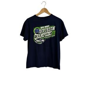 NFL Seattle Seahawks NFC Division Champions 2013 Sz Medium